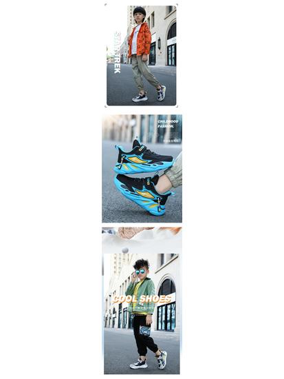 Children's Cotton Shoes: 2026 Autumn/Winter New Style for Medium & Large Kids - Running, Student, Snow Boots