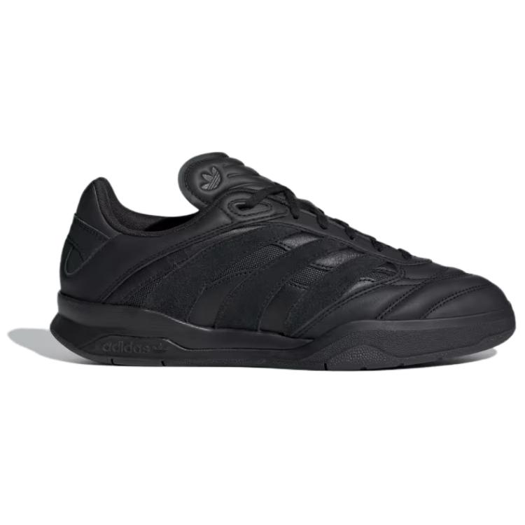 Adidas Originals Predator Mundial Fashion Versatile Non-Slip Durable Low-Top Training Shoes Unisex Training Shoes Black IF9605