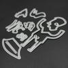 Music Conductor Cutting Dies Metal Stencil DIY Scrapbooking Album Paper Card Embossing Craft Die Cut Gentleman