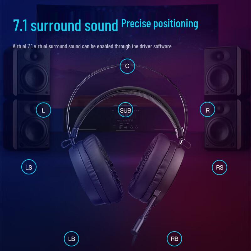 Rapoo VH310 7.1 Surround Sound Gaming Headset