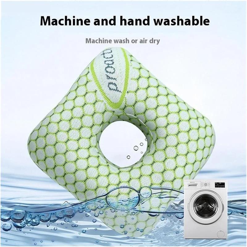 Side Sleeper Pillow with Ear Hole Design Relief Cavity to Prevent Ear Pain Inflammation Pressure Sores