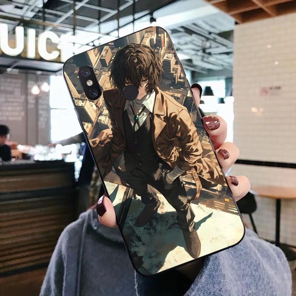 O-Osamu Anime D-Dazai Phone Case For Xiaomi Mi 5X 8 9 10 11 12 Lite Pro 10T PocoX3pro PocoM3 Note 10 Pro Lite