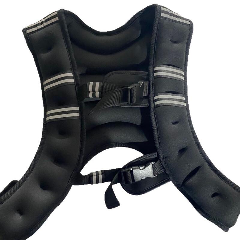Angyu 8KG Black Double Buckle Weighted Vest