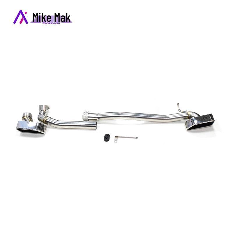 Dual-Square Exhaust Tailpipe for BMW 5 Series F10/F18 520/523/525, 535 Style