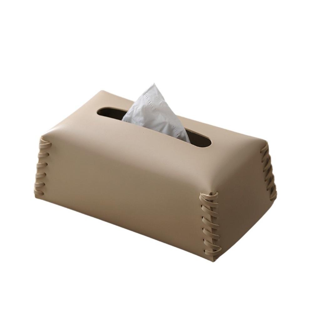 

Творческий роскошный тканый держатель для салфеток из искусственной кожи, элегантный уникальный чехол для бумажных полотенец, домашний