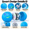 Interactive Smart Pet Toy Ball Motion Activated Hunting Toy Automatic Rolling Color Changing Self Entertainment Cat Small Dog 1