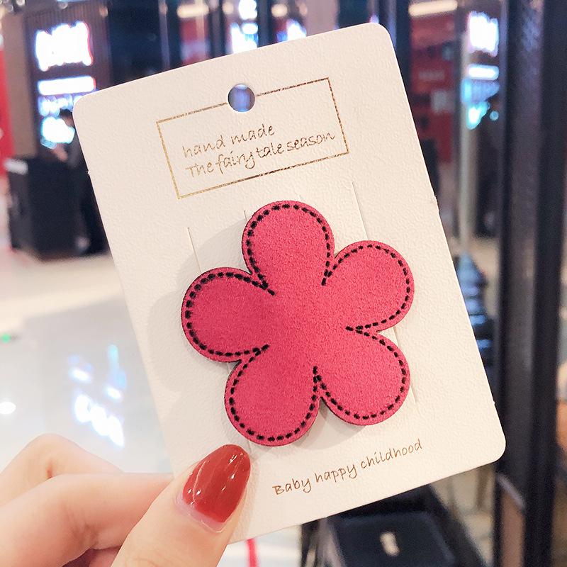 Girls Snap Hair Clips Flowers Star Design Hair Accessories for Women