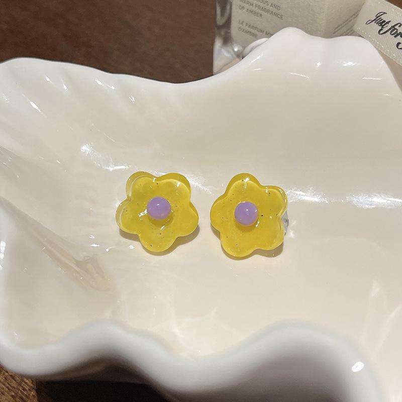 Dopamin Mädchenhafte Blume Ohrclip: Vielseitige, Ohrlochlose, Niedliche Ohrringe