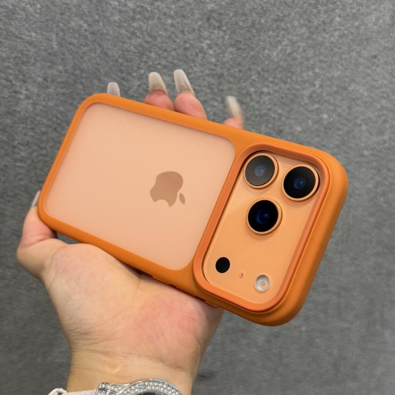 Luxury Matte Translucent Phone Case For iPhone 17 Pro Max 17 Air Camera Control Button Shockproof Bumper Protection Back Cover