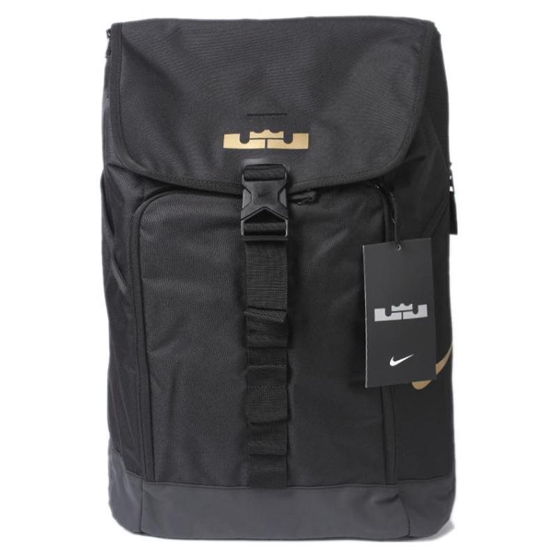 Nike Polyester Backpack Regular Men's Black Casual