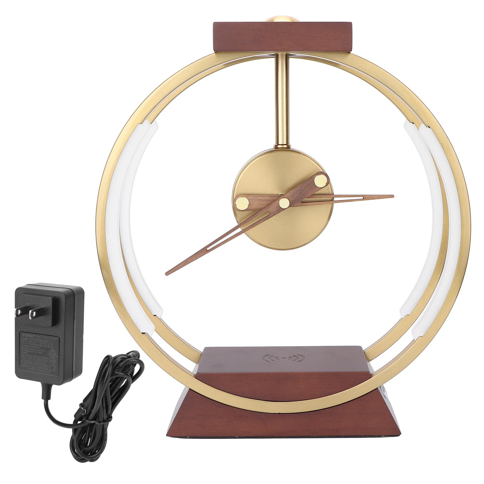 

Современные 68LED настольные часы из кованого железа настольные часы прикроватные часы для украшения дома 100240ВЭУ