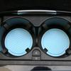 2 Stück Auto Auto Getränkehalter Anti-Rutsch Einlage Untersetzer Pads Innenzubehör Universell Passt Perfekt für die Meisten Tassen Zubehör