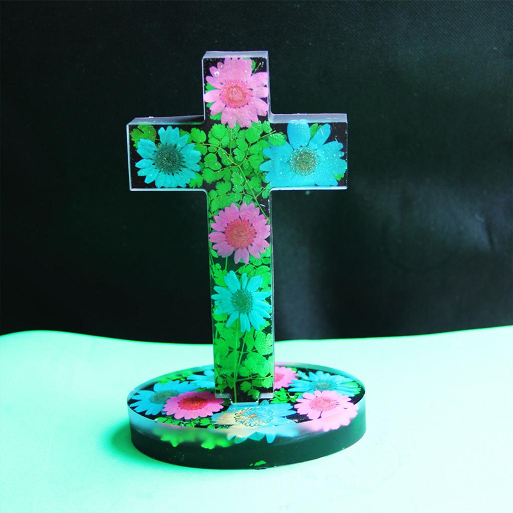 Quality Silicone Cross Molds Crafting Moulds Religious Thmem Moulds Jewelry Making Molds for Home Decors Art Project