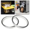 2 Pieces Aluminum Bubble Tea Machine Sealing Rings, Cup Sealer Rings,Replacement