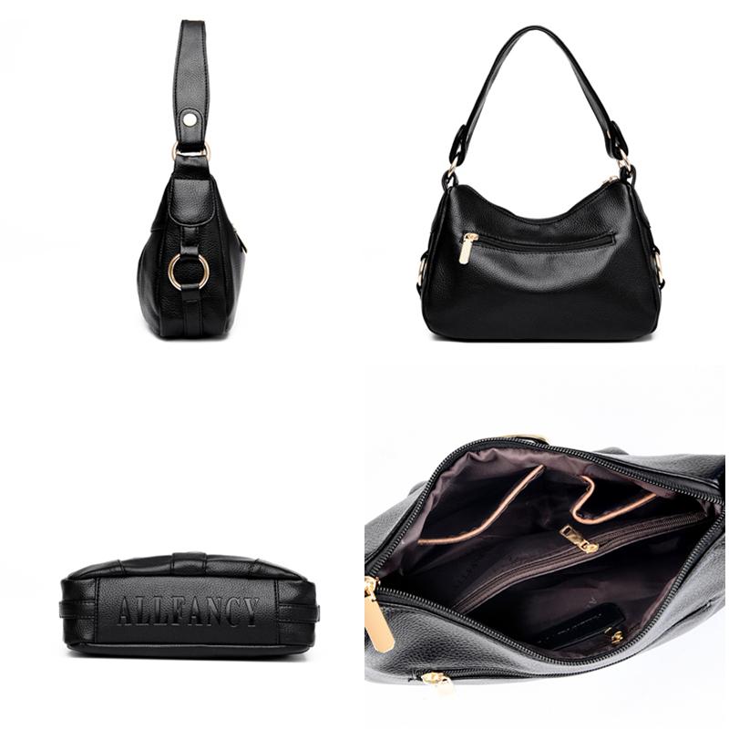 Luxury Soft Leather Women Bag Branded Designer Ladies Handbag Purses New Female Shoulder Bag Large Capacity Crossbody Bags Sac