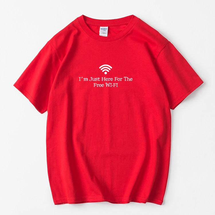 Funny Programmer Pure Cotton Printed Personalized Short Sleeved Summer New Unisexs and Womens Fashionable Casual Tshirt