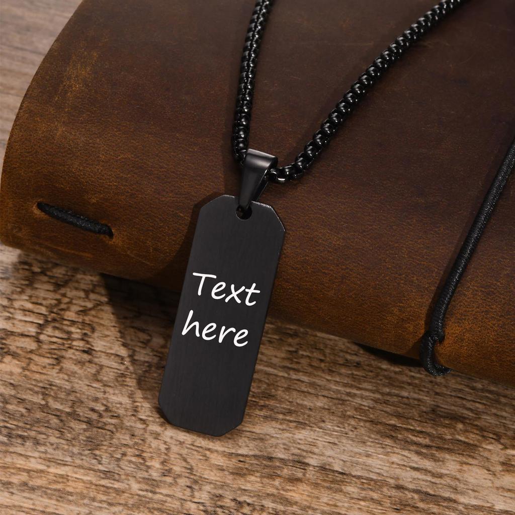 Free Personalized Custom 12 Zodiac Constellation Horoscope Sign Bar Necklaces for Men,Waterproof Stainless Steel Pendant Collar
