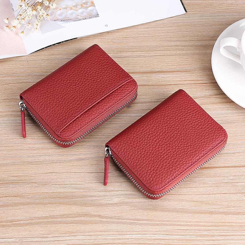 Leather Keychain Charm & Mini Coin Purse