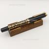 ADMOK M800 Divine Beast Essence Carved Edition No.6 Schmidt BOCK Piston Fountain Pen Plated 24K Dragon White Tiger Writing Pen
