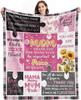 Perfect Gifts to Dad Blankets for Father's day Mother's Day Anniversary Birthday for Mom Son Daughter Grandpa Grandma Aunt Throw
