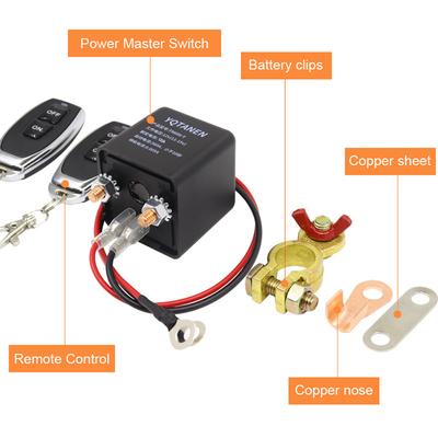 YQTANEN 12 V Car Battery Relay Wireless Remote Battery Disconnect Switch Battery Switch Isolator