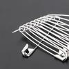 Large Nickel-Plated Safety Pin for Wedding and Evening Dresses, No. 4 Size, Old-Fashioned Brooch for Children