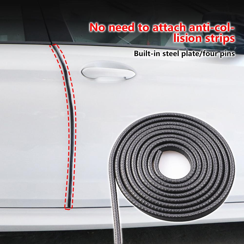 2M Universal Car Door Edge Protector Strips Auto Door Guard Protective Strips Automobiles Doors Trunk Hood Seal Sealant Strip