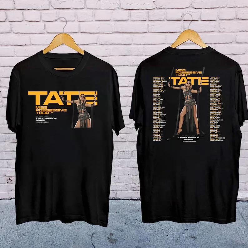 

Tate McRae Miss Possessive Tour 2025 Shirt, Tate McRae 2025 Concert M