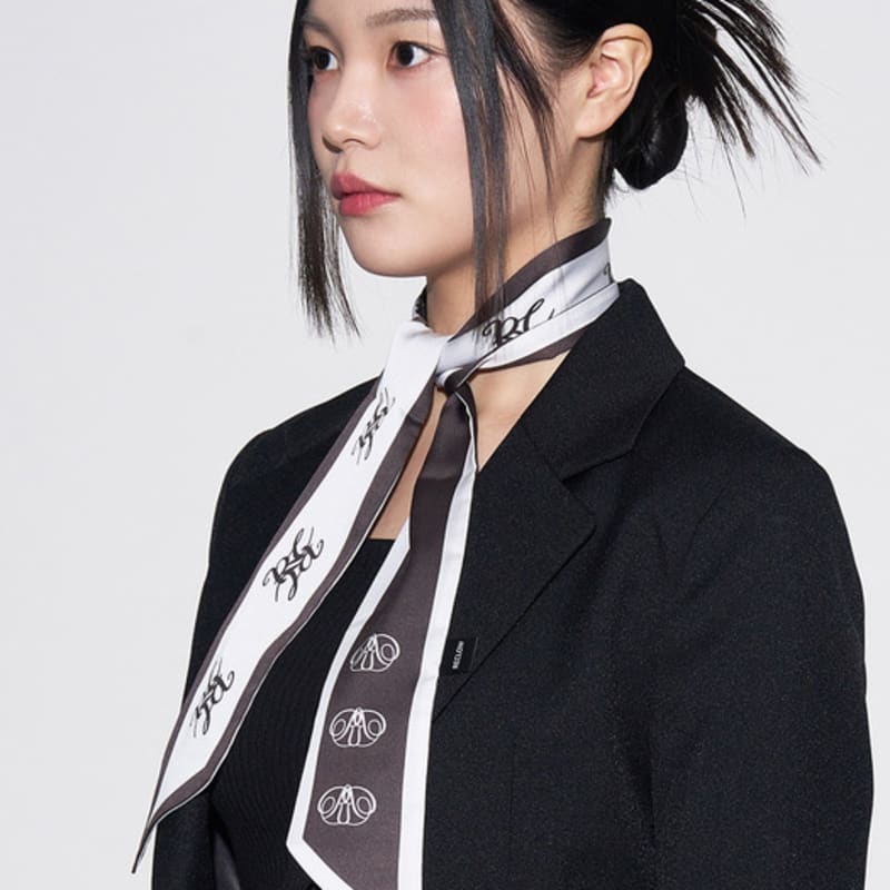 

RECLOW DD LONG SCARF BLACK Scarf FREE