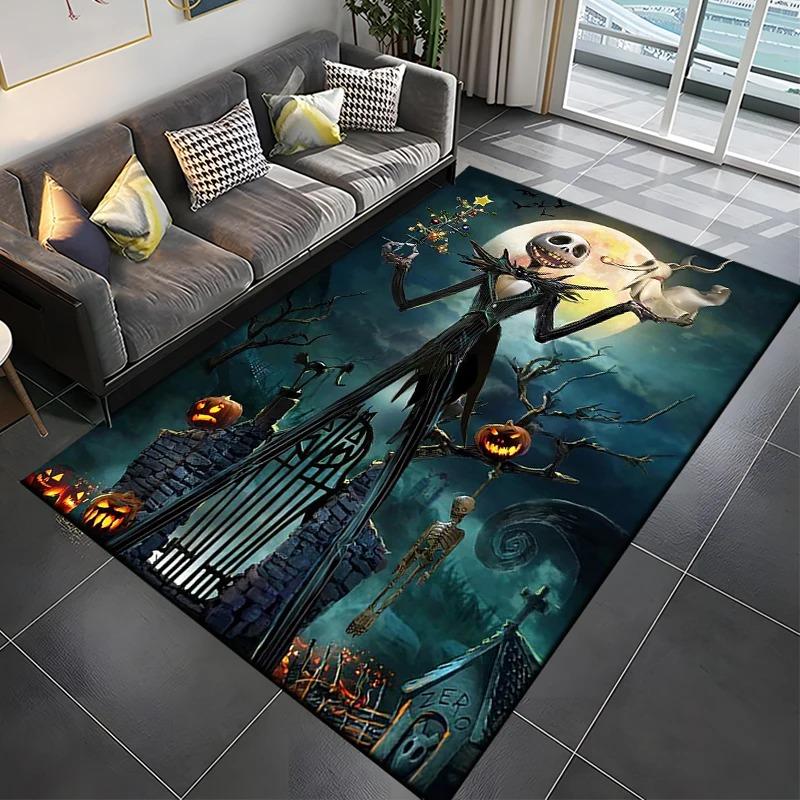 

Nightmare Before Christmas Large Rug Non Slip Floor Mat for Living Room Bedroom Sofa Kids Home Decor Carpet 40x60cm