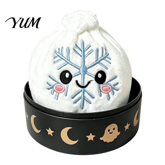 Comfortable Sensory Plushie Christmas Plush Dumpling Stress Relief Toy, Santa Claus Snowman Reindeer Squeeze Toys Steamed Bun Relaxation Toy