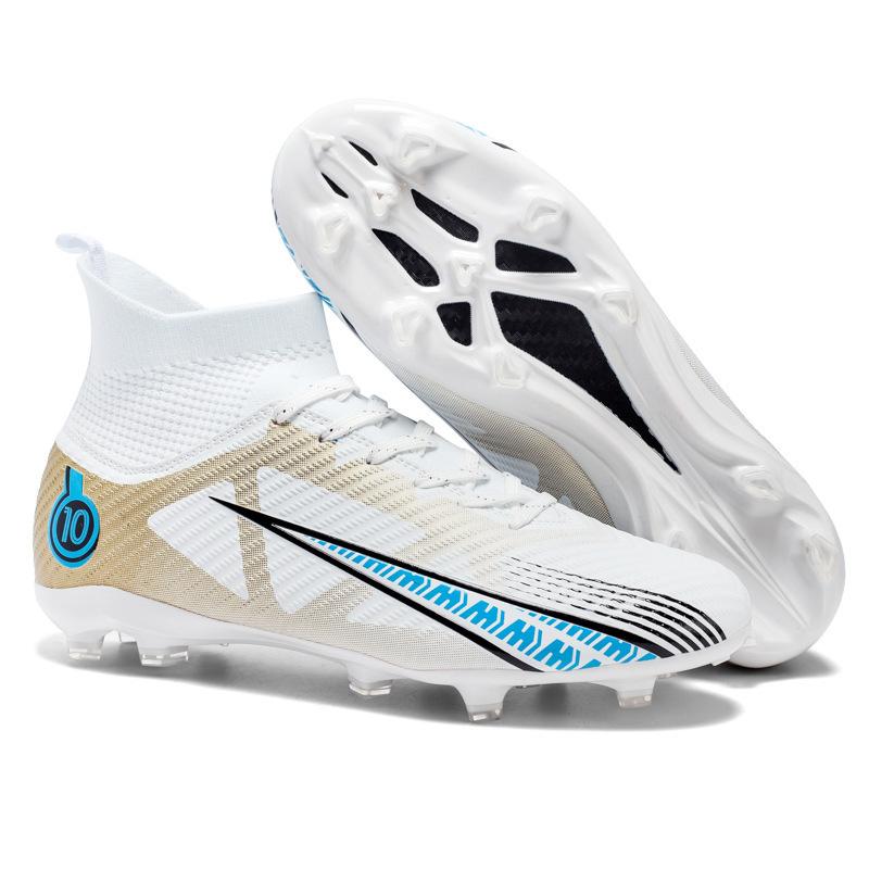 Batch 2025 Xiyin Amazon High-top Football Shoes for Boys and Girls AG Long Nails TF Broken Nails Competition Training Shoes