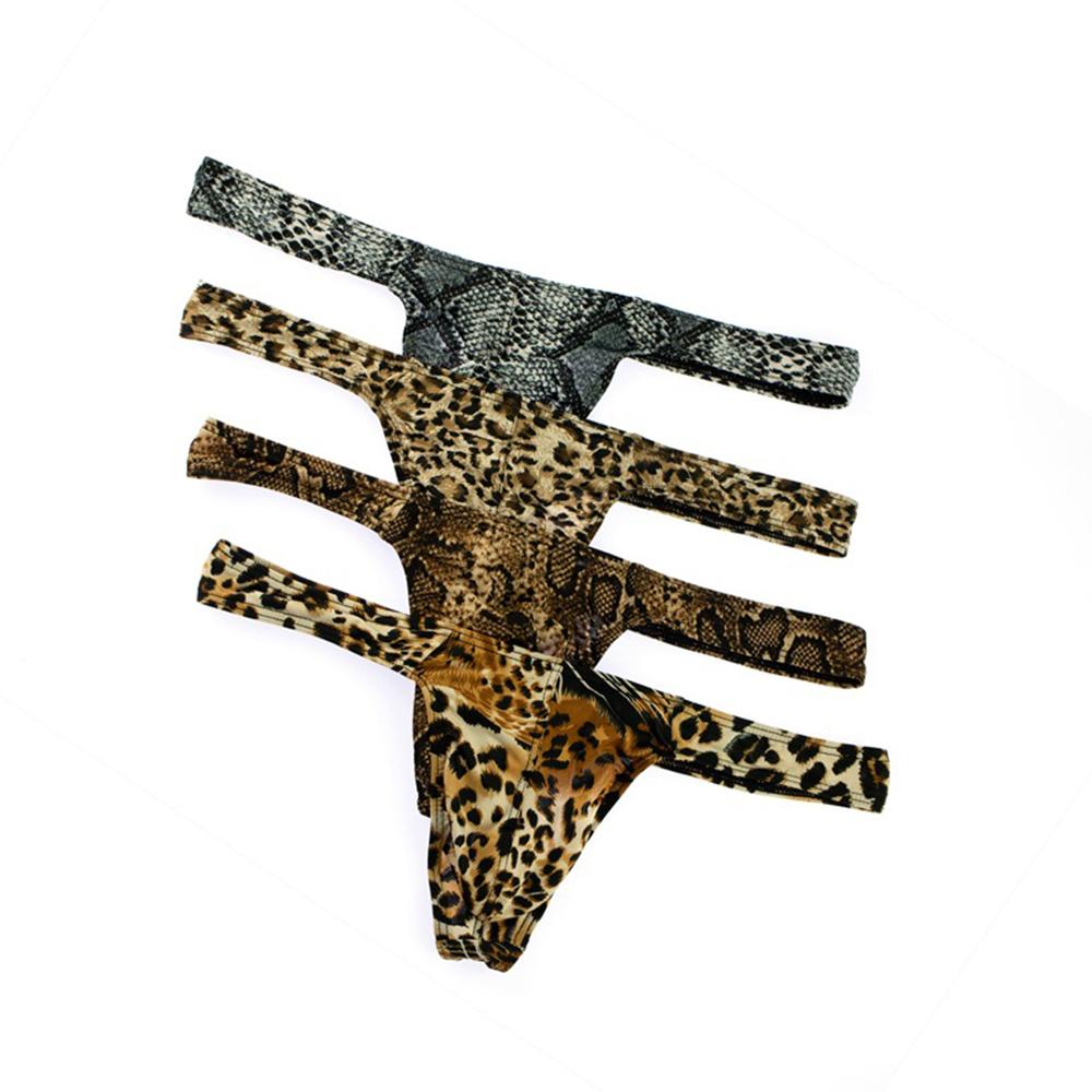 Kalhotky Spodní prádlo Pohodlné G-string Knickers Leopard