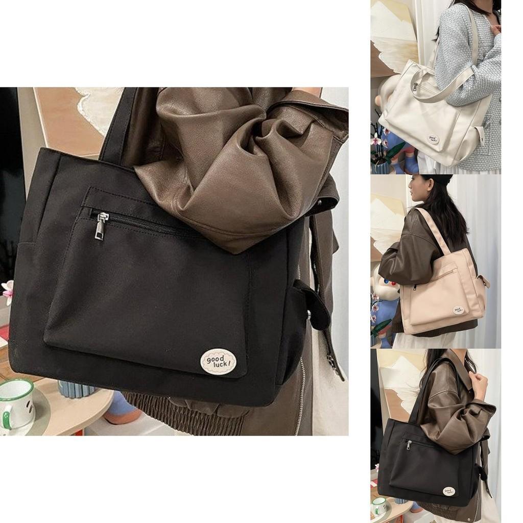 Large Capacity Nylon Tote Bag For Women 2023 New Fashionable And Simple Design