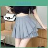 Fashion Spliced Mesh Mini Skirt With High Waist For Women Spring