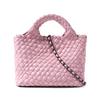 Mini Portable Vegetable Basket Bag Handwoven Fashion One Shoulder Oblique Cross Underarm Women'S Bag