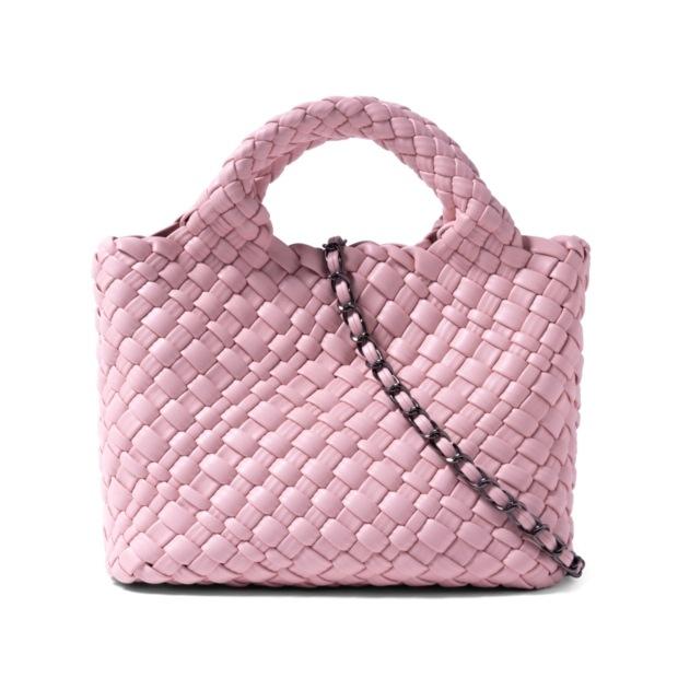Mini Portable Vegetable Basket Bag Handwoven Fashion One Shoulder Oblique Cross Underarm Women'S Bag