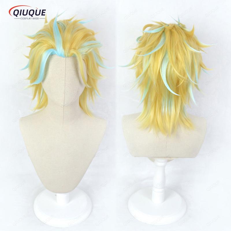 Perruques Anime de Haute Qualité Ran Haitani Rindo Sanzu Haruchiyo Hanemiya Kazutora Hanma Shuji Manjiro Sano Perruque Cosplay One Size beige
