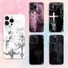 Gotycka coquette cybersigilism Etui na telefon Dla iPhone 16,15,14,13,12,11 Plus,Pro,Max,XR,XS,Plus,E,SE4,Mini Przezroczyste etui