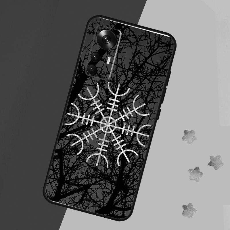Forest Nordic Runes Case For Xiaomi 14 13 11T 12T 13T Pro 12 Lite 12X POCO X3 X5 Pro X4 F4 M5 M5s F3 F5 Cover