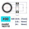 Rulment Ceramic pentru Bicicletă de Șosea Mountain Bottom Bracket BB30 Reparație Hollow Press-in 6805 6806-2RS Piese de Reparație 37 42 Rulmenți BB