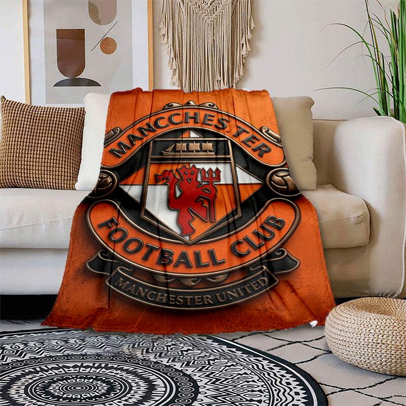 Manchester Logo 3D Wallpapers Android Apk Download Blanket Home Decor Suitable For All Seasons Air Conditioning Blanket Machine Washable