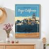 Baja California Mexico Print Art Canvas Painting Canada Niagara Falls Canvas Painting Vintage Travel Poster Print Home Decor