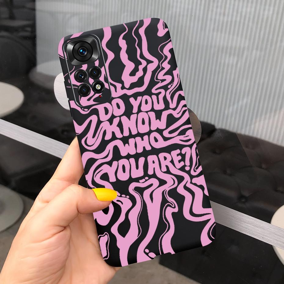 For Xiaomi Redmi Note 11 Pro Case Redmi Note 11 11S 4G Lovely Pattern Jelly Silicone Soft Cases Cover For Redmi Note11 S 11 Pro