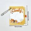 1Pc Candy Bar Bag Anime Themed Badge Storage Case Pendant Protective Shell Card Doll Bag Pendant Keychain