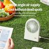 2025 New USB small Summer fan is handheld on the desktop and portable rechargeable fan in the student dormitory