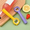 Cute Bear Bottle Opener, Stainless Steel Beer Cap Remover with Non Slip Handle, Portable Kitchen Bar Tool for Soda, Gift for Men Women