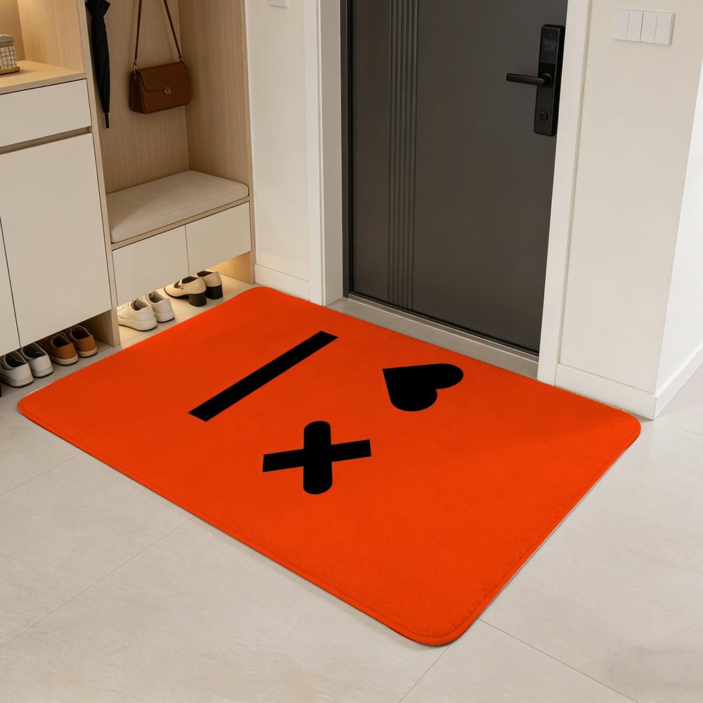 

Hilarious G-Gintama Floor Mat Flannel Door Mat Non-Slip Absorbent Washable Indoor Home Rug 40x60cm