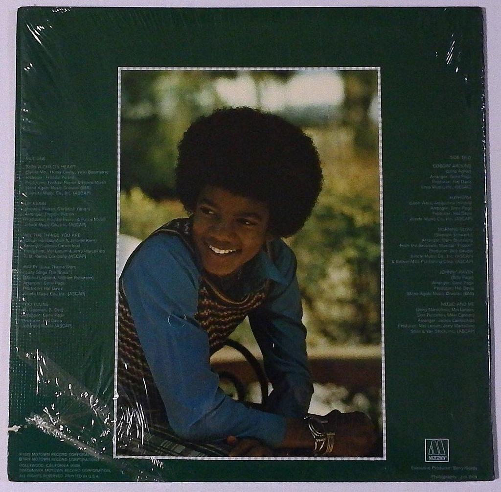 [USED] Michael Jackson Music & Me US Original Master Recording Analog LP Masterpiece