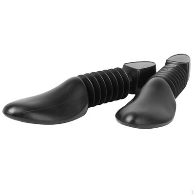 1 Paar Herren-Schuhspanner, Keilrahmen, Kunststofffeder. 5, Schwarz
